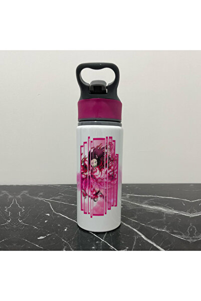 Define Moyas Demon Slayer Nezuko Cold Water Bottle with Straw