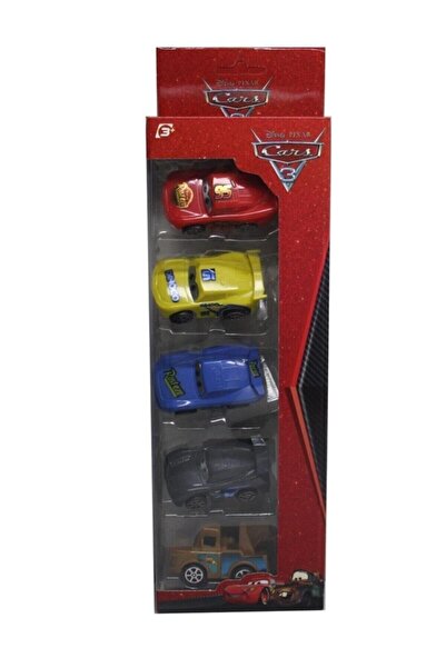 OMZ ألعاب تعليمية، سيارات لعبة، مجموعة من 5 سيارات بلاستيكية، لعبة للأولاد وا...