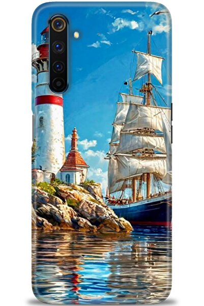 realme حافظة متوافقة مع 6 برو A+ بلس + واقي شاشة سيراميك غير قابل للكسر - 239