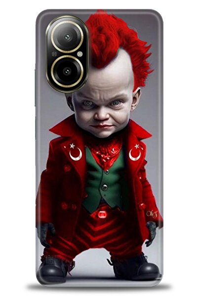 kılıfevreni غطاء حماية متوافق مع هاتف Realme 12 Lite 4G A+ Plus غطاء HD مطبوع...