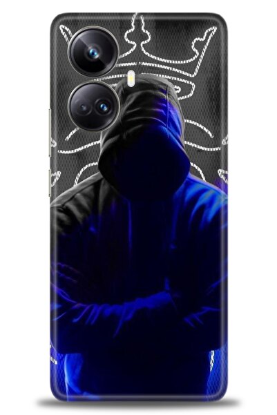 realme حافظة متوافقة مع 10 برو بلس + واقي شاشة سيراميك غير قابل للكسر - 357