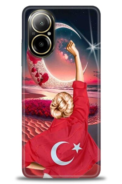 kılıfevreni جراب A+ Plus متوافق مع هاتف Realme 12 Lite 4G + واقي شاشة سيراميك...