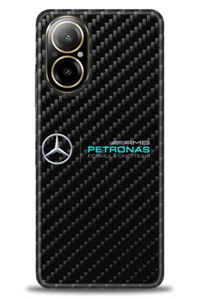 realme حافظة A+ Plus متوافقة مع 12 Lite 4G + واقي شاشة سيراميك غير قابل للكسر...