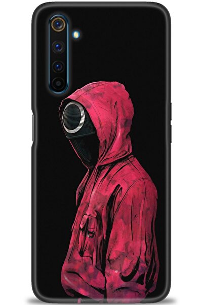 realme حافظة متوافقة مع 6 برو A+ بلس + واقي شاشة سيراميك غير قابل للكسر - 282