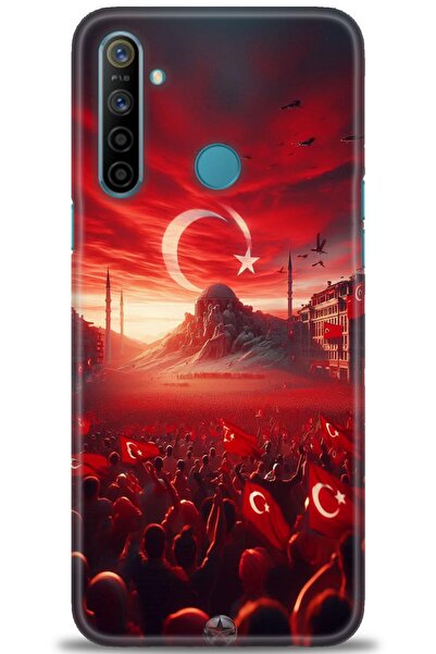 realme C3 Compatible A+ Plus Case + Ceramic Unbreakable Screen Protector - 39