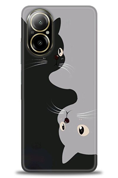 realme 12 Lite 4G Uyumlu A+ Plus Kılıf + SERAMİK KIRILMAZ EKRAN KORUYUCU - 67