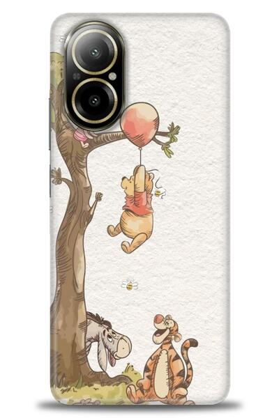 realme حافظة A+ Plus متوافقة مع 12 Lite 4G + واقي شاشة سيراميك غير قابل للكسر...