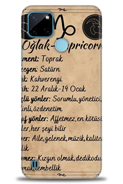 realme حافظة متوافقة مع A+ Plus + واقي شاشة من السيراميك غير قابل للكسر - 478