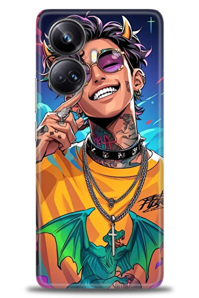 realme حافظة متوافقة مع 10 Pro Plus A+ Plus + واقي شاشة سيراميك غير قابل للكس...