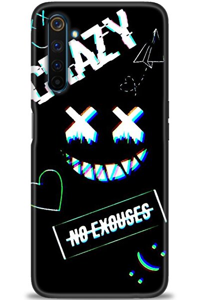 realme حافظة متوافقة مع 6 Pro A+ Plus + واقي شاشة سيراميك غير قابل للكسر - 356