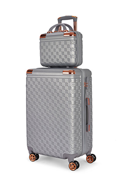 LİMRA 5-piece ABS luggage set with wheels, solid and strong design