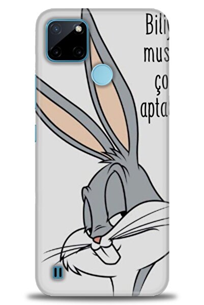 realme Realmi C21Y Uyumlu A+ Plus Kılıf + SERAMİK KIRILMAZ EKRAN KORUYUCU - 153