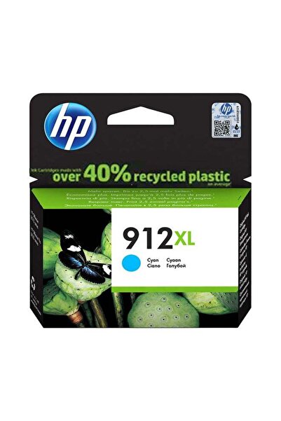 HP 912XL High Yield Original Ink Cartridge Cyan