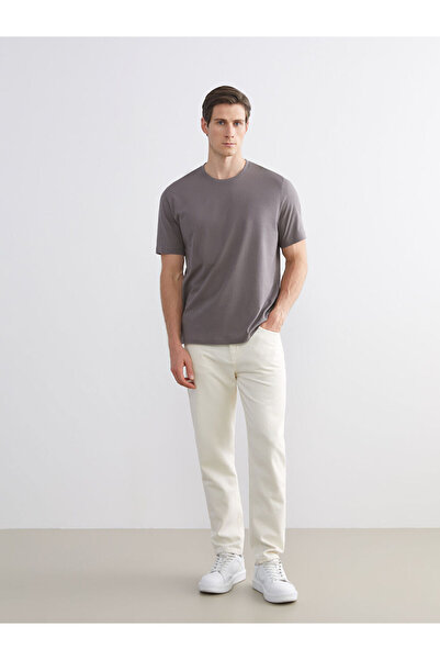 LC Waikiki Sparkling Selections from Shining Store | Crew Neck Combed Cotton Men's T-Shirt