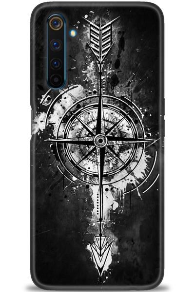 realme حافظة متوافقة مع 6 برو A+ بلس + واقي شاشة سيراميك غير قابل للكسر - 85