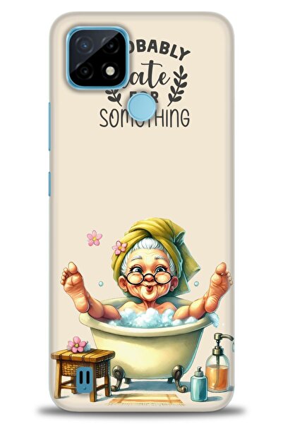 kılıfevreni غطاء متوافق مع هاتف Realme C21 A+ Plus HD مطبوع - غطاء من السيليك...