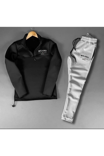 NOFLEN Комплект чорно-сірих гідрокостюмів з капюшоном