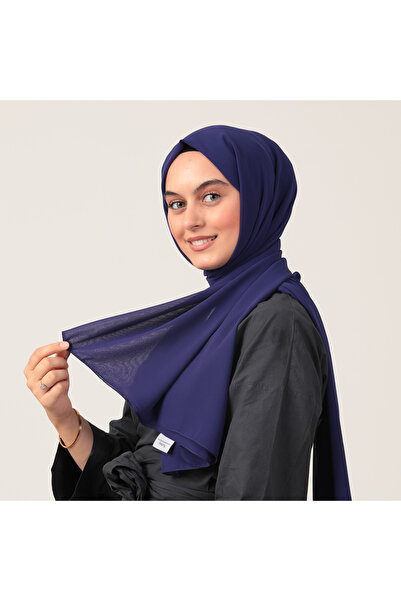 ipekistanbul Chiffon Shawl - Parliament Blue