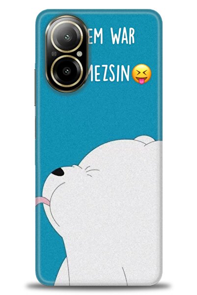 kılıfevreni جراب A+ Plus متوافق مع هاتف Realme 12 Lite 4G + واقي شاشة سيراميك...