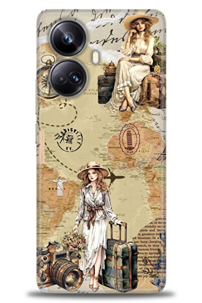 kılıfevreni جراب A+ Plus متوافق مع هاتف Realme 10 Pro Plus + واقي شاشة سيرامي...