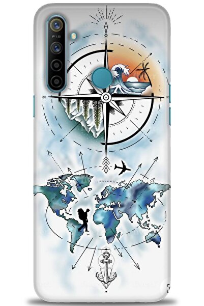 realme C3 Compatible A+ Plus Case + Ceramic Unbreakable Screen Protector - 82