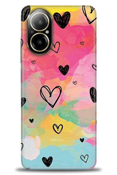 kılıfevreni جراب A+ Plus متوافق مع هاتف Realme 12 Lite 4G + واقي شاشة سيراميك...