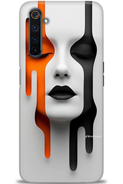 realme حافظة متوافقة مع 6 Pro A+ Plus + واقي شاشة سيراميك غير قابل للكسر - 143