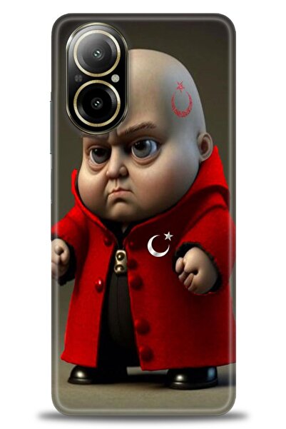 kılıfevreni جراب A+ Plus متوافق مع هاتف Realme 12 Lite 4G + واقي شاشة سيراميك...