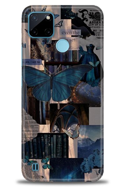 realme حافظة متوافقة مع A+ Plus + واقي شاشة من السيراميك غير قابل للكسر - 207