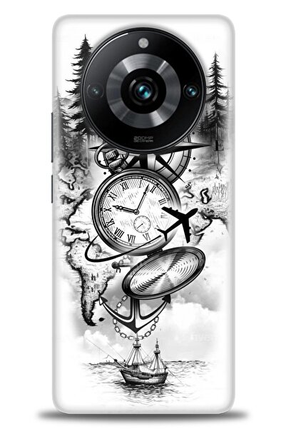 realme حافظة متوافقة مع هاتف 11 Pro Plus A+ Plus + واقي شاشة سيراميك غير قابل...