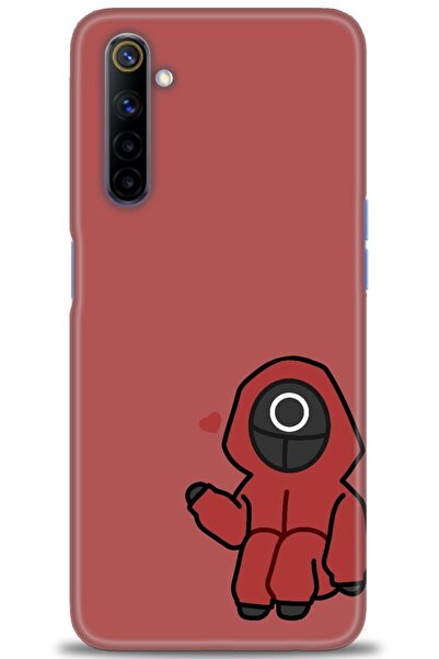 kılıfevreni غطاء متوافق مع هاتف Realme 6 A+ Plus غطاء HD مطبوع - غطاء من السي...