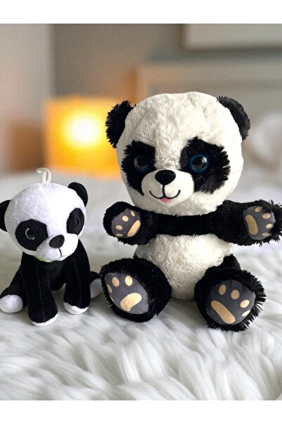 PoppyPlays Anne Panda Bebek Panda Peluş Oyuncak Sevimli Hayvanlar Peluş