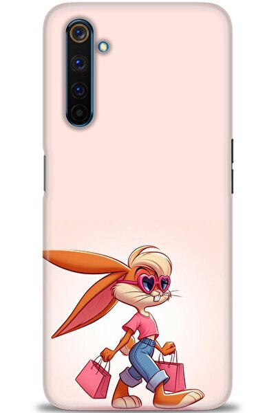 realme حافظة متوافقة مع 6 برو A+ بلس + واقي شاشة سيراميك غير قابل للكسر - 404