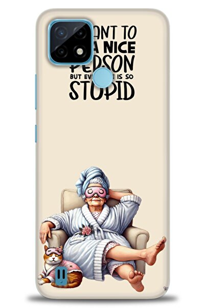 realme C21 Compatible A+ Plus Case + Ceramic Unbreakable Screen Protector - 45