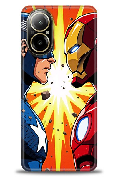 kılıfevreni جراب A+ Plus متوافق مع هاتف Realme 12 Lite 4G + واقي شاشة سيراميك...