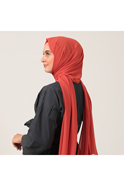ipekistanbul Chiffon Shawl - Orange