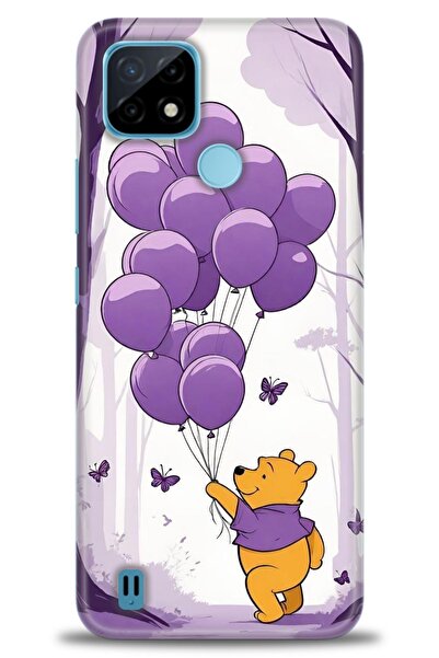 kılıfevreni غطاء متوافق مع هاتف Realme C21 A+ Plus غطاء HD مطبوع - غطاء من ال...