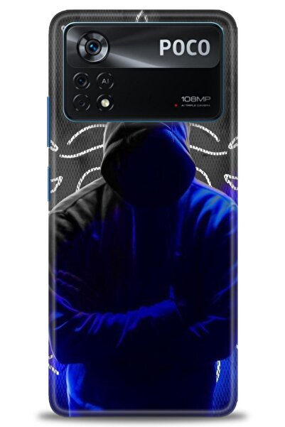 kılıfevreni جراب متوافق مع هاتف Xiaomi Poco X4 Pro 5G + واقي شاشة سيراميك غير...