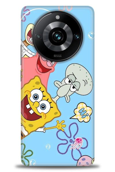 realme حافظة متوافقة مع 11 برو بلس + واقي شاشة سيراميك غير قابل للكسر - 452