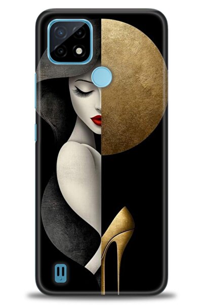 realme C21 Compatible A+ Plus Case + Ceramic Unbreakable Screen Protector - 147