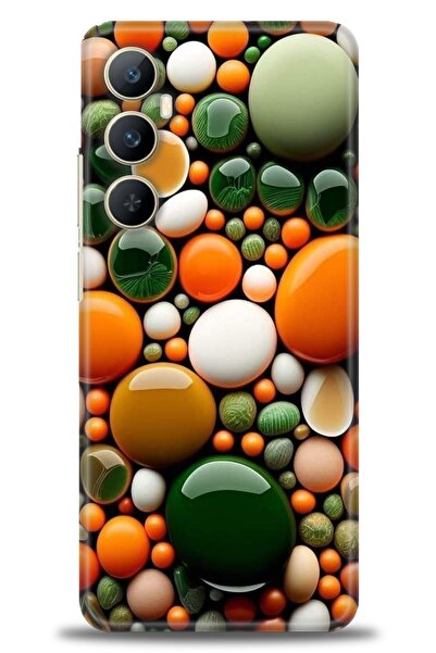 realme حافظة A+ Plus متوافقة مع شبكة الجيل الرابع C65 + واقي شاشة سيراميك غير...