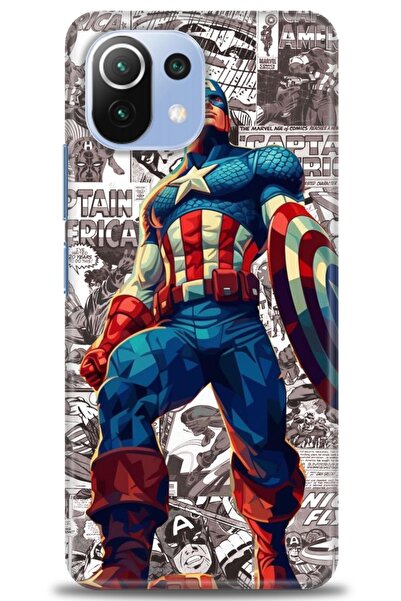 kılıfevreni غطاء متوافق مع هاتف Xiaomi Mi 11 Lite A+ Plus HD مطبوع - غطاء من ...