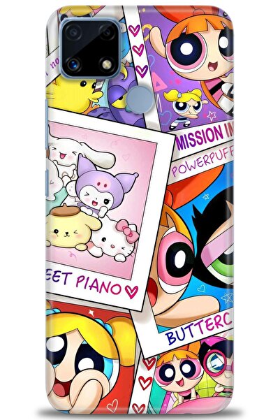 realme حافظة متوافقة مع A+ Plus + واقي شاشة سيراميك غير قابل للكسر - 122