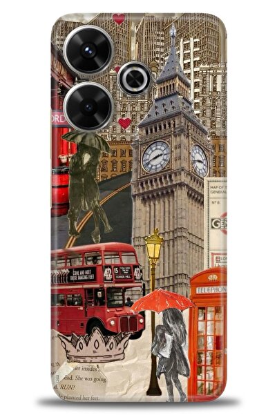 kılıfevreni جراب متوافق مع هاتف Xiaomi Redmi 13 4G A+ Plus + واقي شاشة سيرامي...