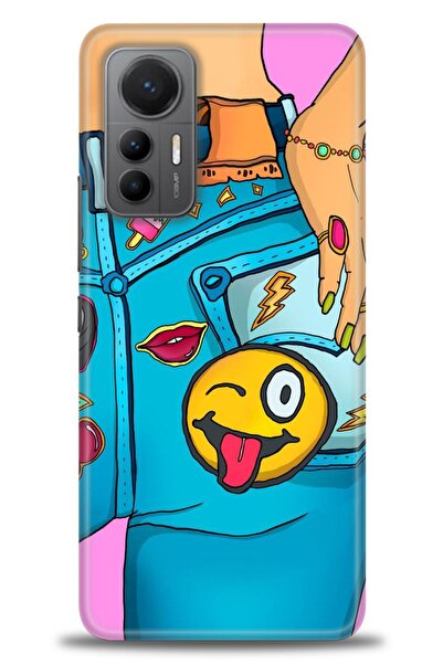 kılıfevreni غطاء متوافق مع هاتف Xiaomi Mi 12 Lite A+ Plus HD مطبوع - غطاء من ...