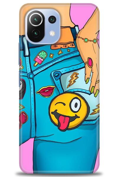 kılıfevreni غطاء متوافق مع هاتف Xiaomi Mi 11 Lite A+ Plus HD مطبوع - غطاء من ...