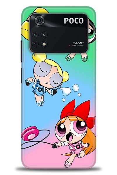 kılıfevreni حافظة متوافقة مع هاتف Xiaomi Poco M4 Pro 4G + واقي شاشة من السيرا...