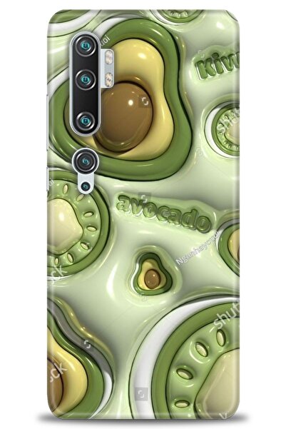 kılıfevreni حافظة متوافقة مع هاتف Xiaomi Mi Note 10 + واقي شاشة من السيراميك ...