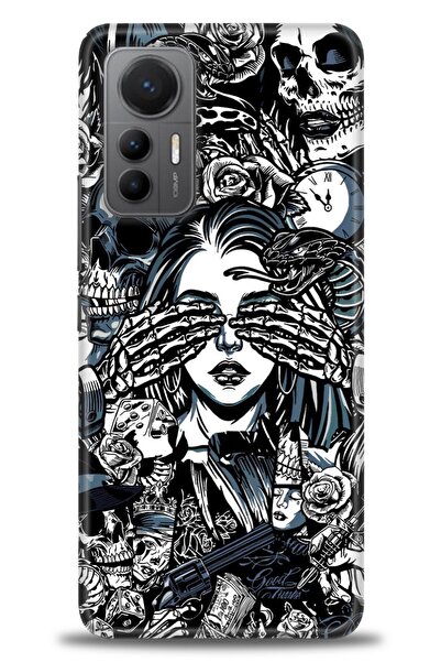 kılıfevreni غطاء متوافق مع هاتف Xiaomi Mi 12 Lite A+ Plus HD مطبوع - غطاء من ...