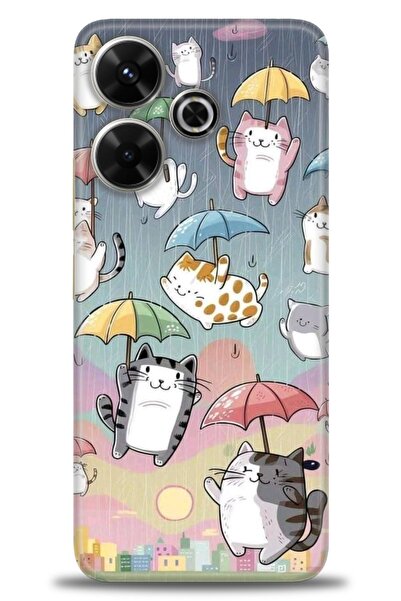 kılıfevreni جراب متوافق مع هاتف Xiaomi Redmi 13 4G A+ Plus + واقي شاشة سيرامي...